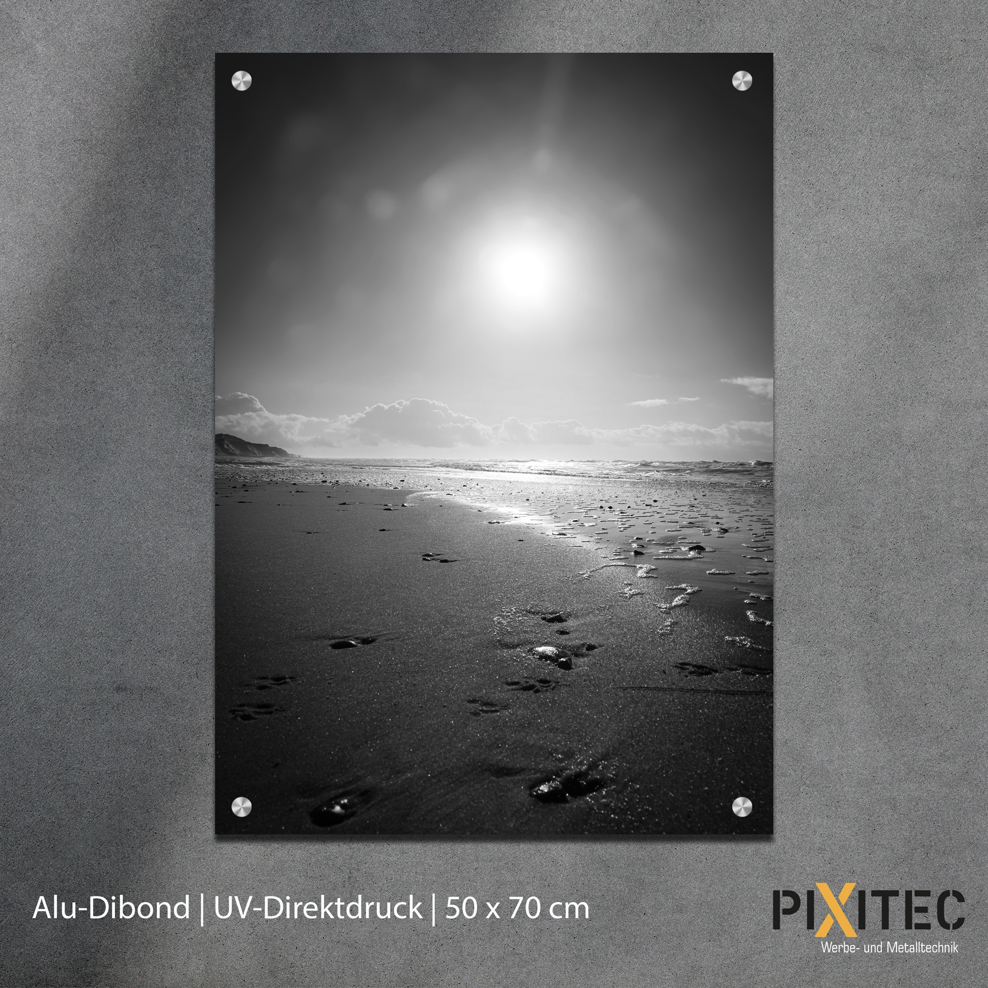 PIXITEC | Alu-Dibond | UV-Direktdruck | Strand Dänemark