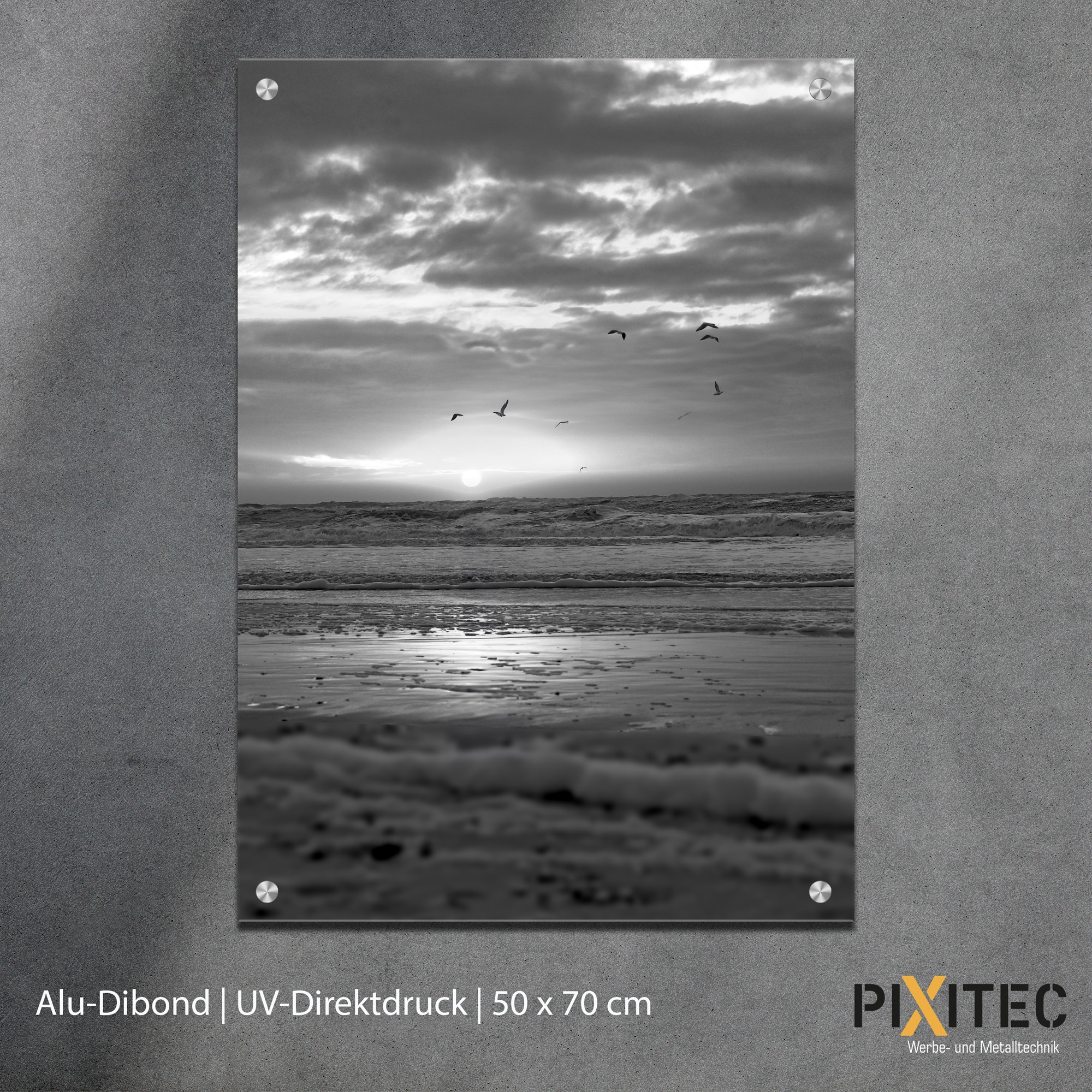 PIXITEC | Alu-Dibond | UV-Direktdruck | Meer Dänemark