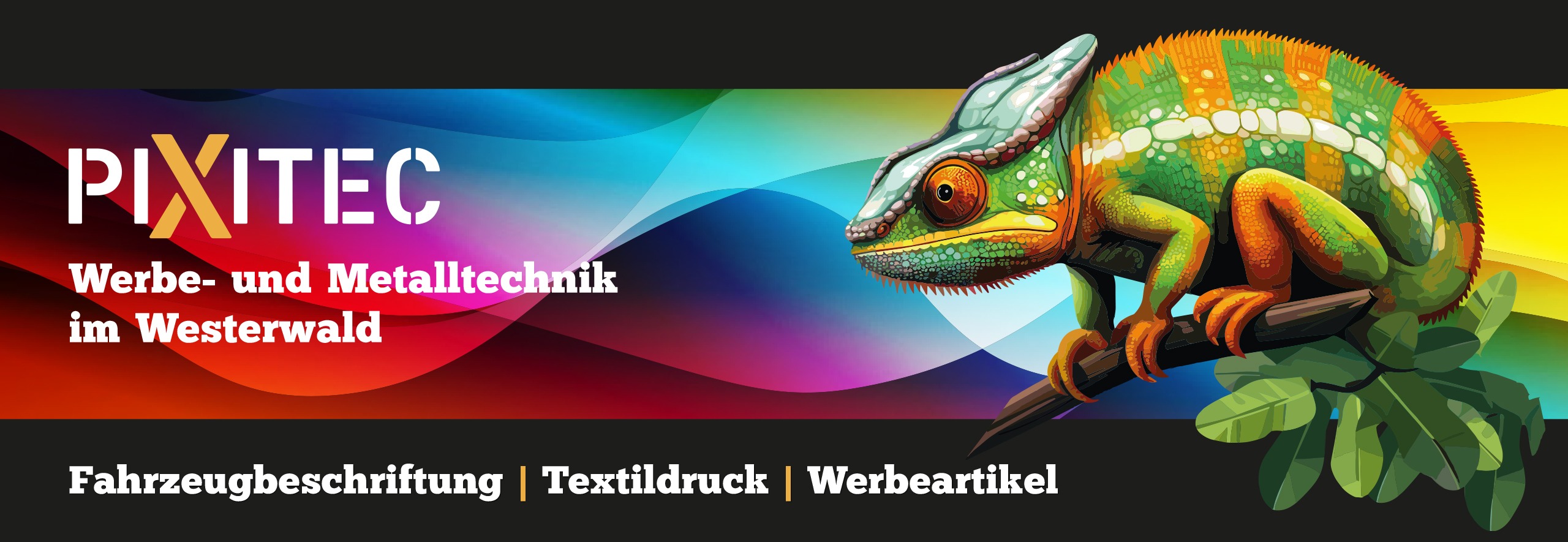 www.pixitec.de | Werbebanner Webseite | UV-Drucktechnik